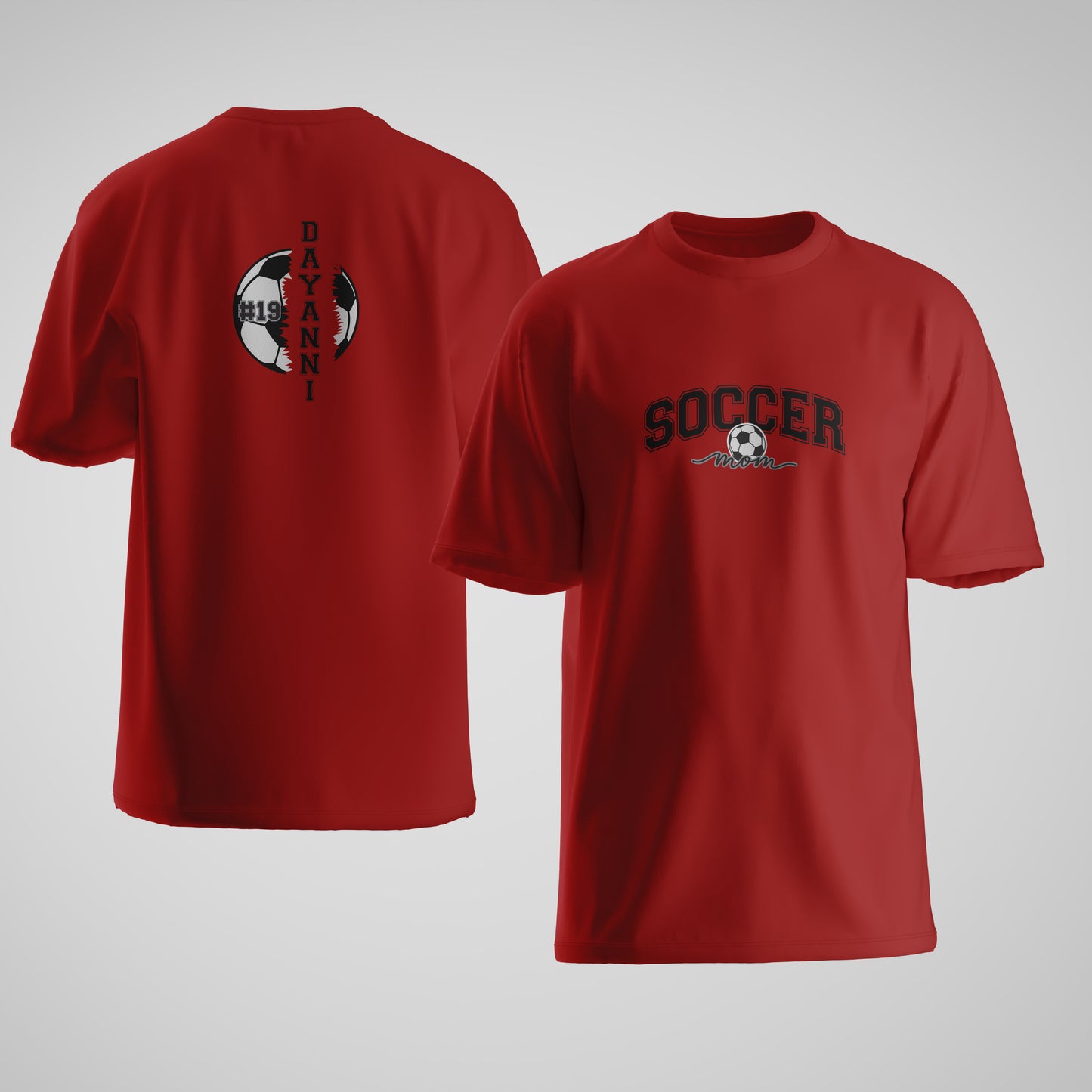 Custom Soccer Mom (T-Shirt)
