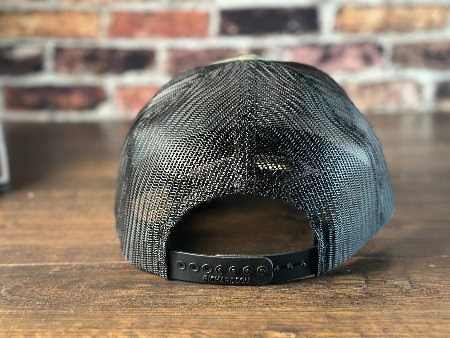 Semper Reformanda Loden and Black Trucker with Black to Gold Patch