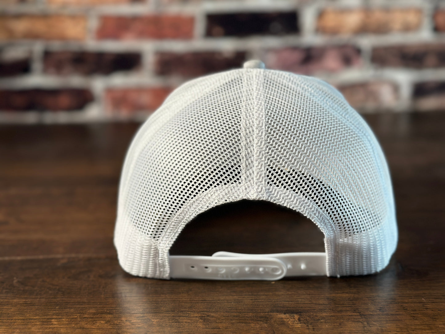 SDG Navy, White, and Gray Trucker with Silver Carbon Fiber Patch
