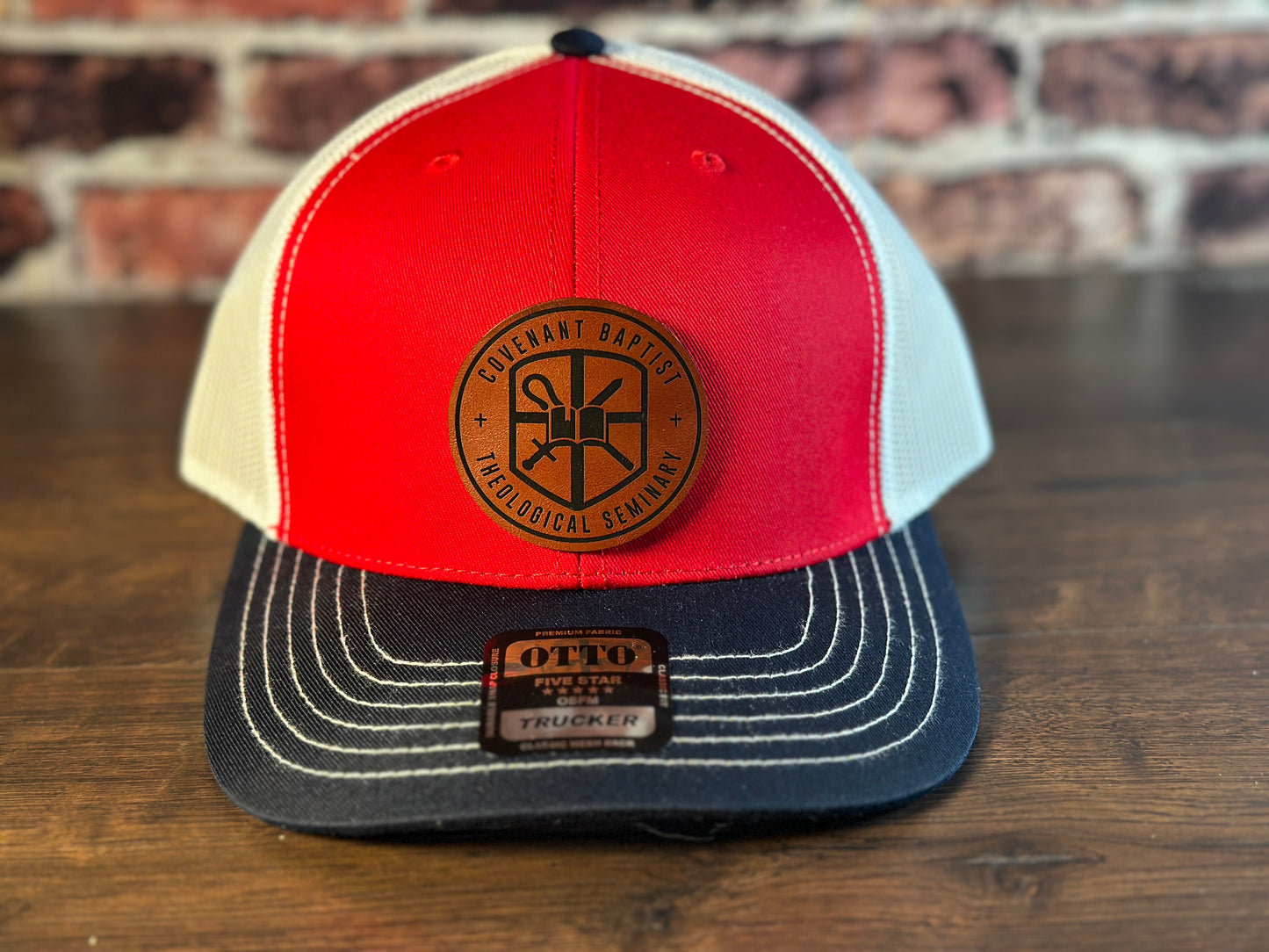 CBTS Red White and Blue Trucker