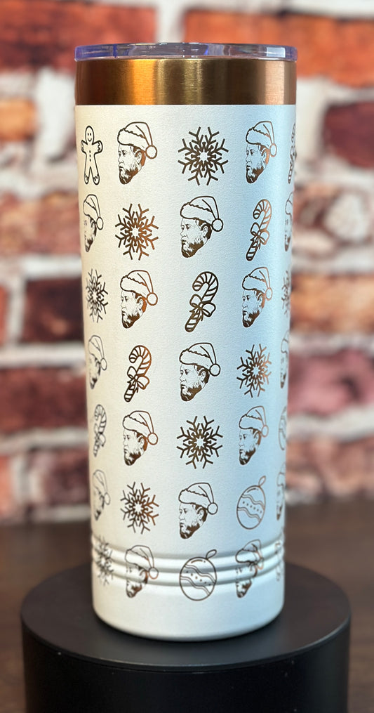 Christmas Spurgeon 22oz Skinny Tumbler
