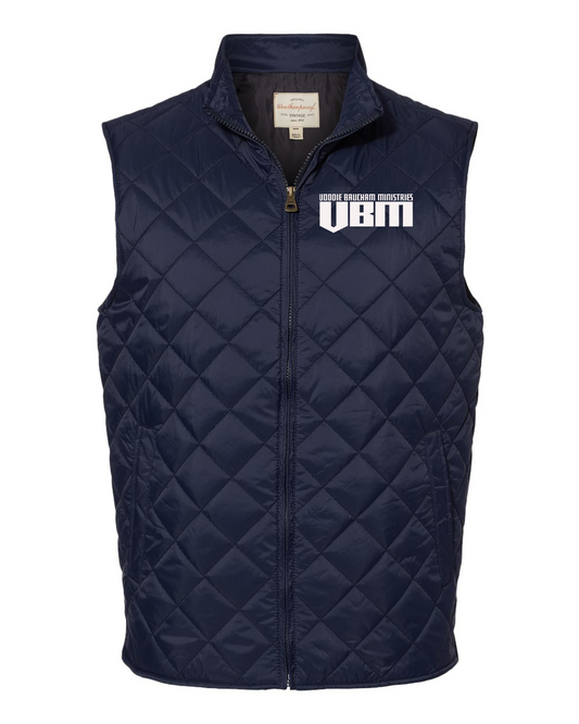 VBM Premium Embroidered Quilted Vest