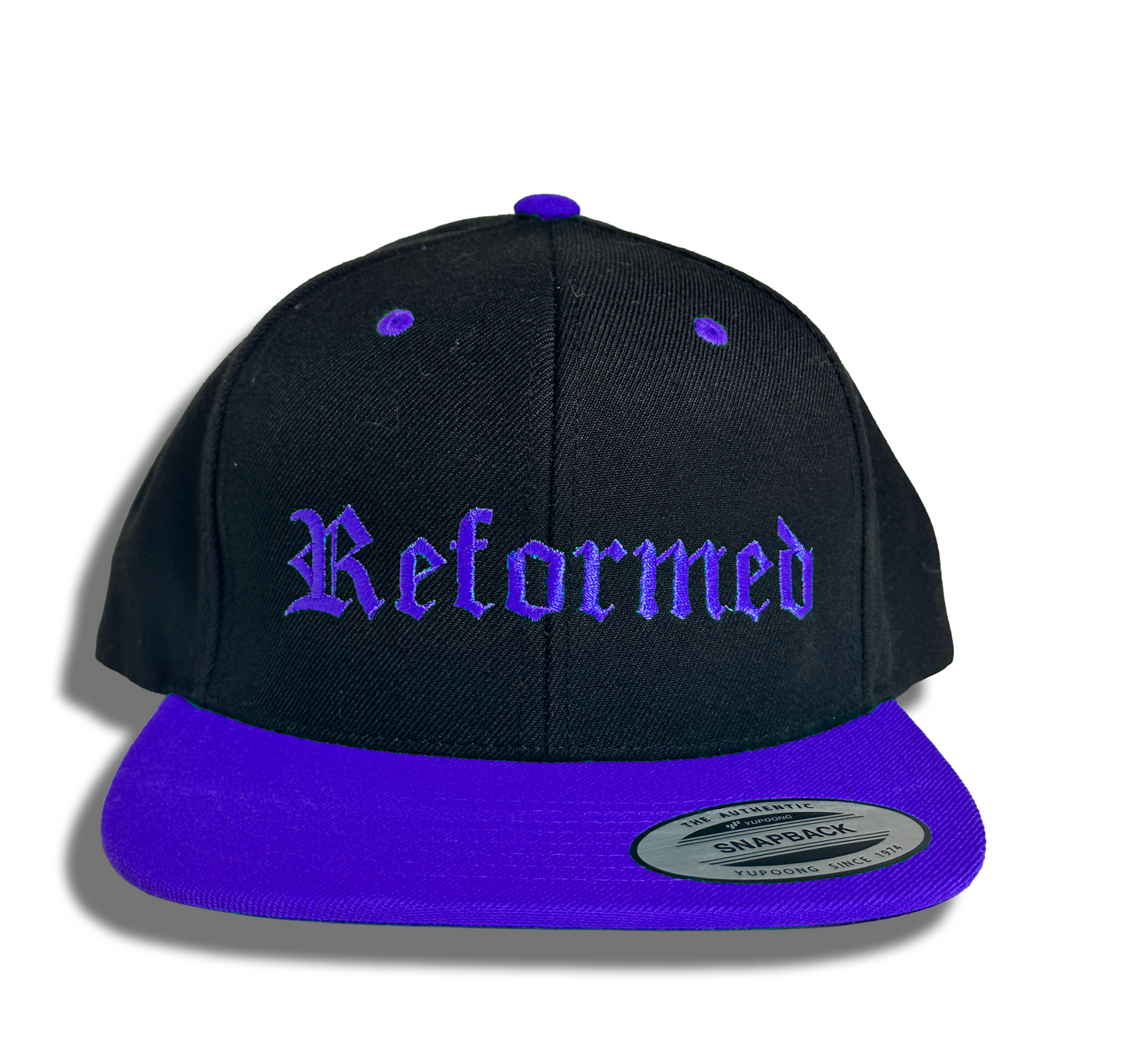 Reformed Embroidered Flatbill Hat
