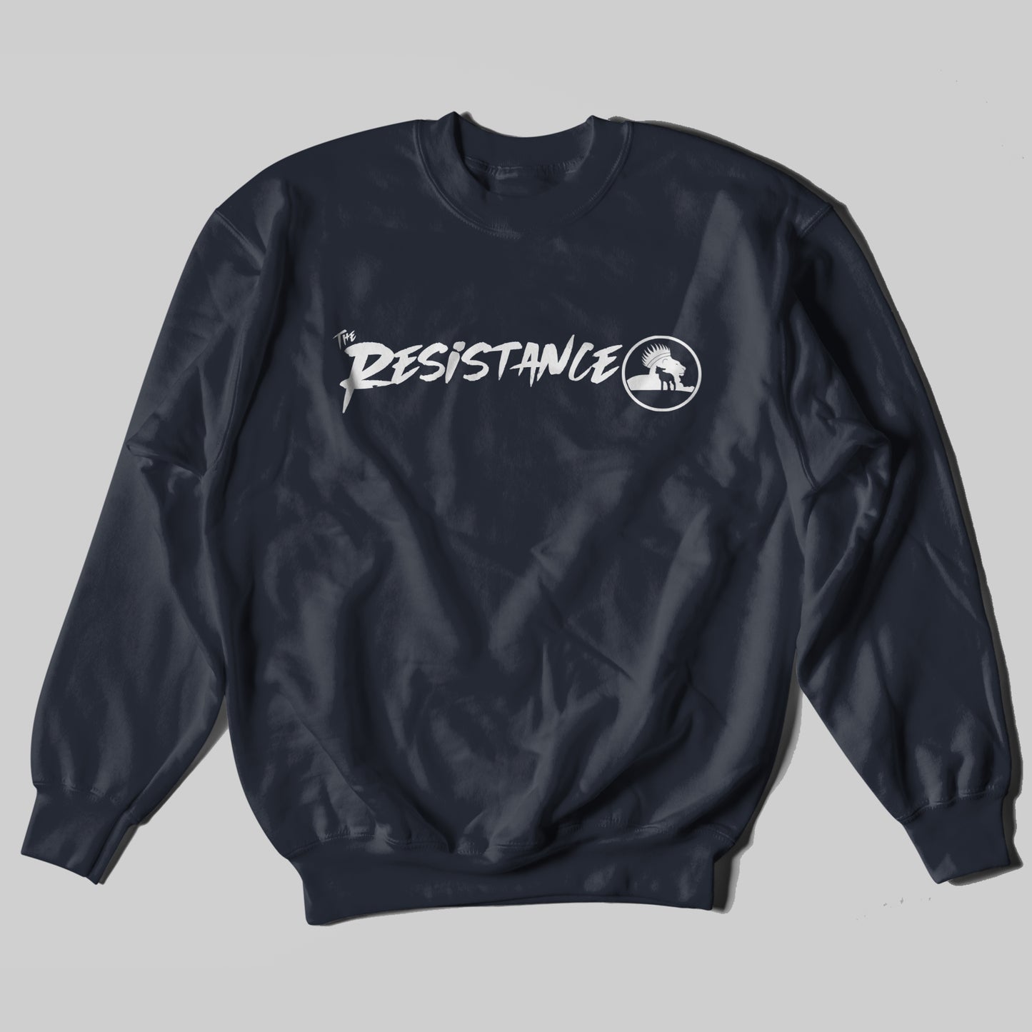 The Resistance White Logo - Sweatshirt