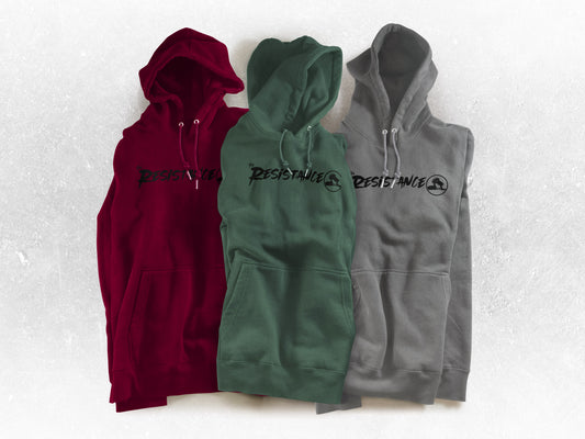 The Resistance Black Logo - Hoodie