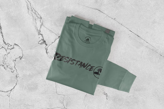 The Resistance Black Logo - Long Sleeve