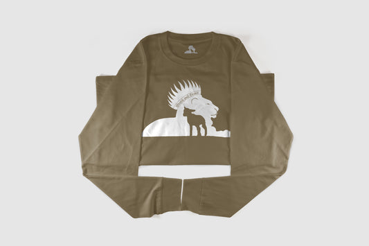 Wrath and Grace White Logo - Long Sleeve