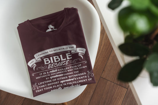 Why I Believe The Bible | T-Shirt (VBM)