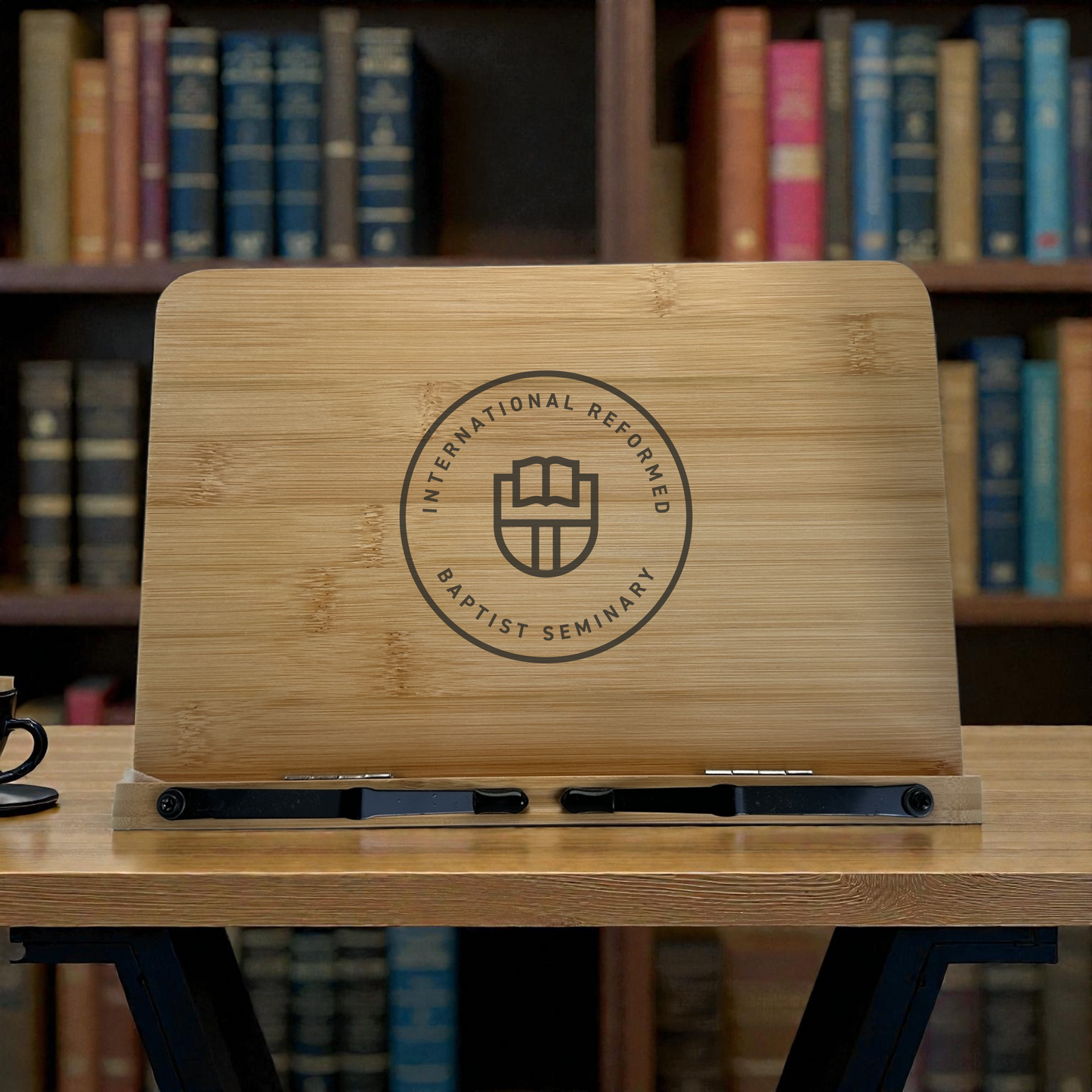 IRBS Bamboo Bookstand