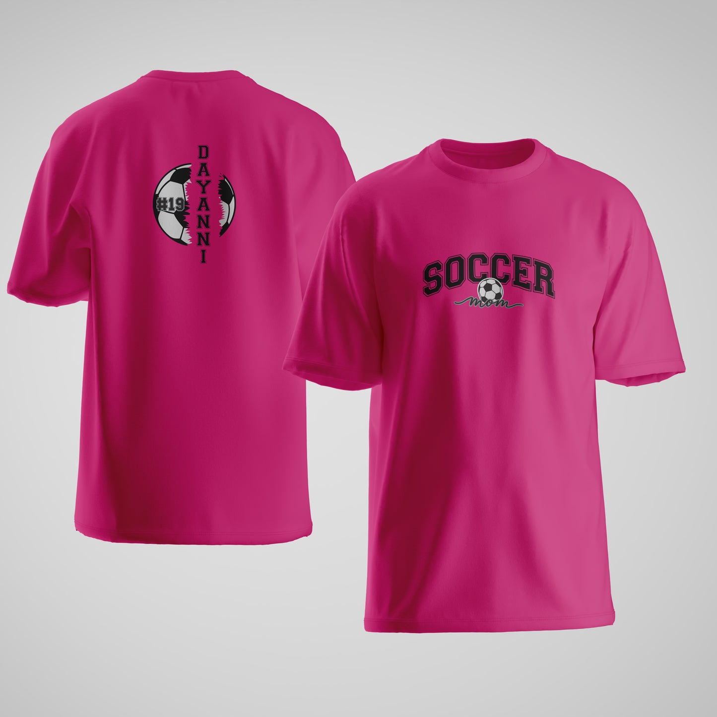 Custom Soccer Mom (T-Shirt)