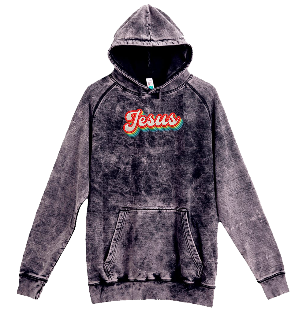 Embroidered Vintage Jesus | Hoodie | Christian Apparel – Markets