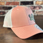 Ladies "Salty" Soft Pink Ponytail Cap