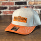Kill Sin Orange and Gray Trucker Hat