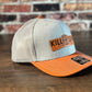 Kill Sin Orange and Gray Trucker Hat