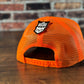 Wrath and Grace Logo Trucker in Realtree Edge and Blaze Orange