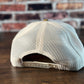 1689 Birch, Gray, and White Trucker Hat with Bamboo Patch