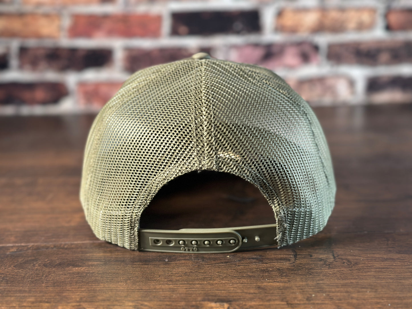 SDG Olive Trucker with Copper Patch