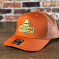 SDG Rust Trucker with Gold Carbon Fiber Patch