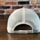 SDG Navy, White, and Gray Trucker with Silver Carbon Fiber Patch