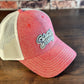 Ladies "She is Strong" Chambray Pink Ponytail  Cap