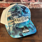 Kill Sin Kryptek Aqua Trucker Hat with White Patch