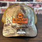 SDG Kryptek Timber Trucker Hat with Orange Patch