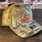 SDG Kryptek Timber Trucker Hat with Orange Patch