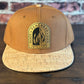 Post Tenebras Lux Gold and Cork Snapback