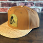 Post Tenebras Lux Gold and Cork Snapback