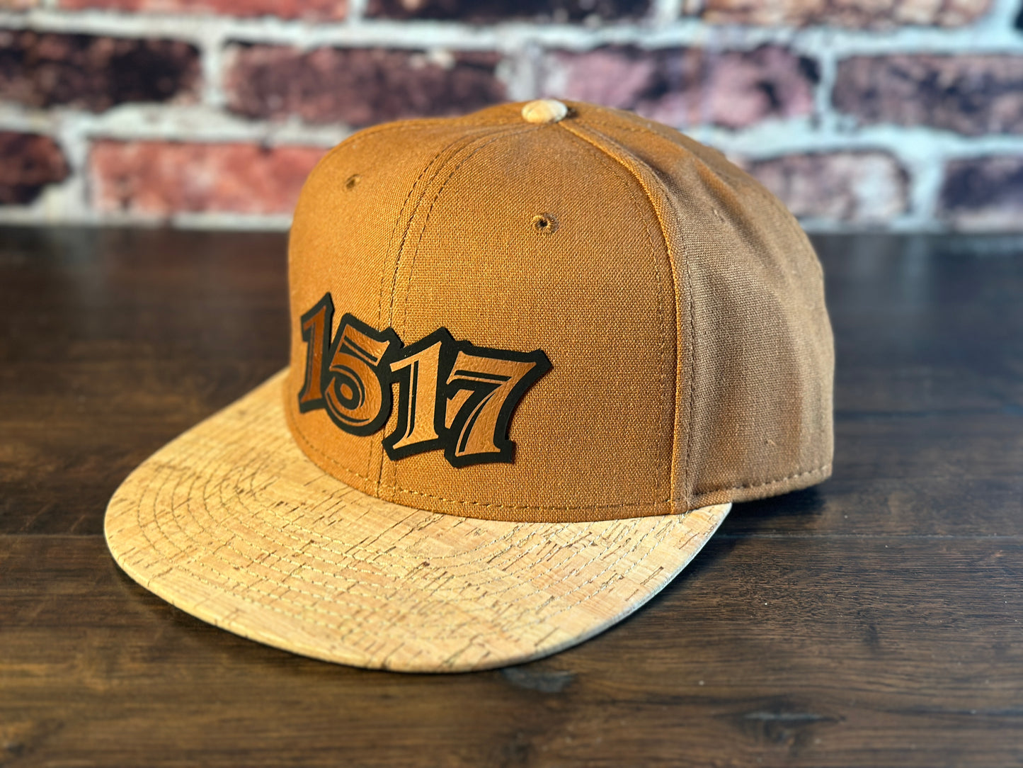 1517 Gold and Cork Snapback