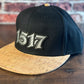 1517 Black and Cork Snapback