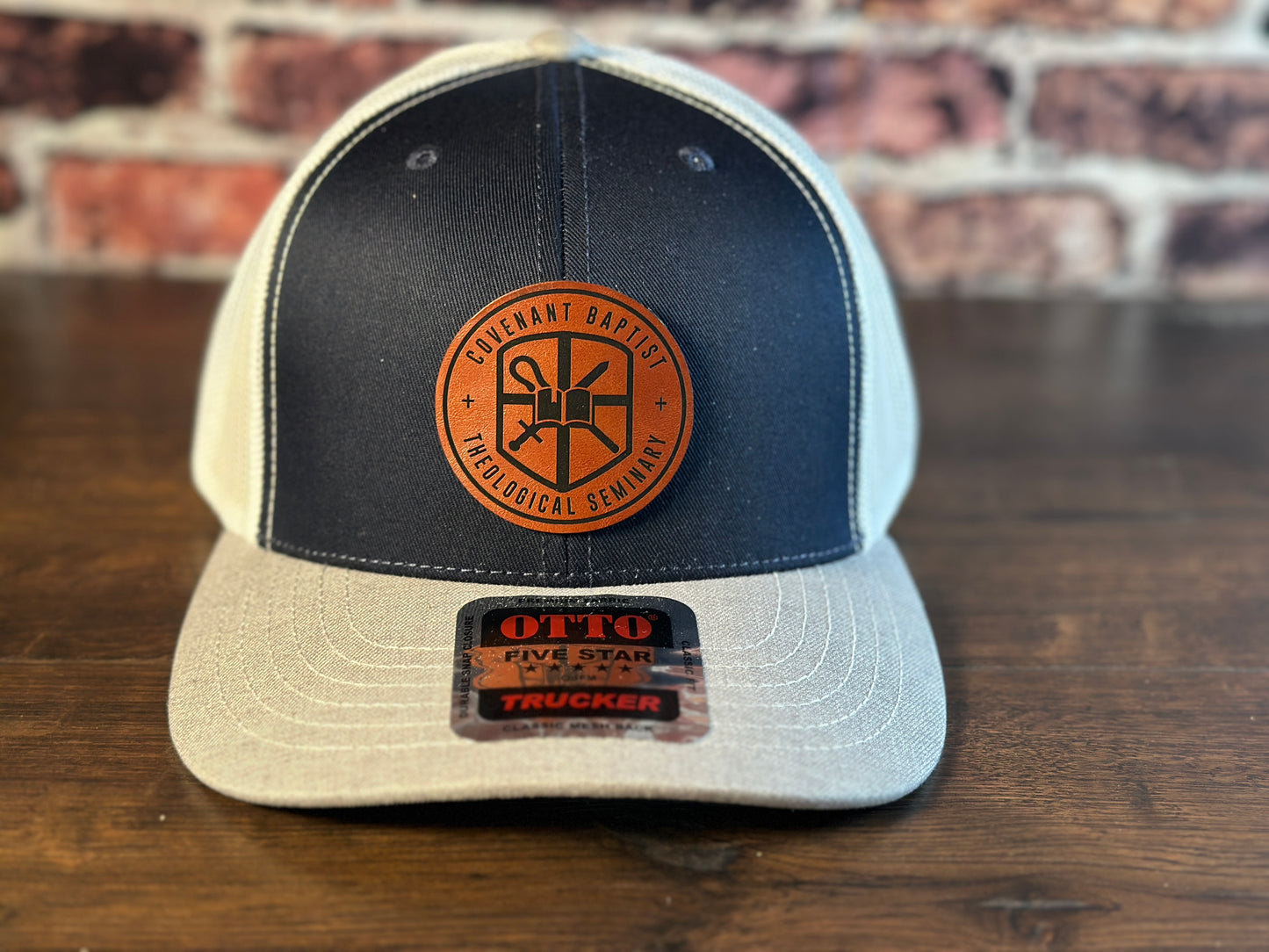 CBTS Navy White and Gray Trucker