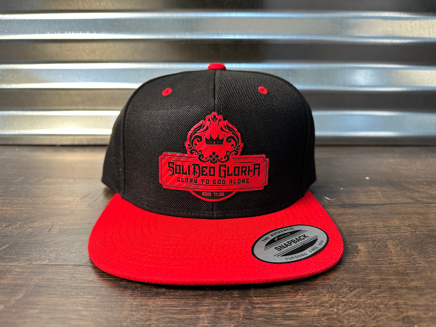 Soli Deo Gloria Covenant Red Hat