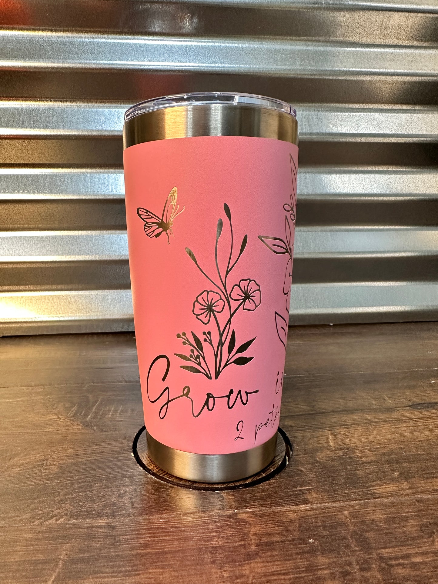 Grow in Grace 20oz Tumbler