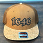 1646 Copper and Cork Snapback Hat