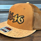 1646 Copper and Cork Snapback Hat