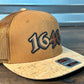 1646 Copper and Cork Snapback Hat
