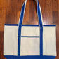 It Is Well Embroidered Large Beach Tote