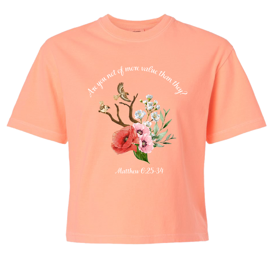 More Value Ladies Boxy T