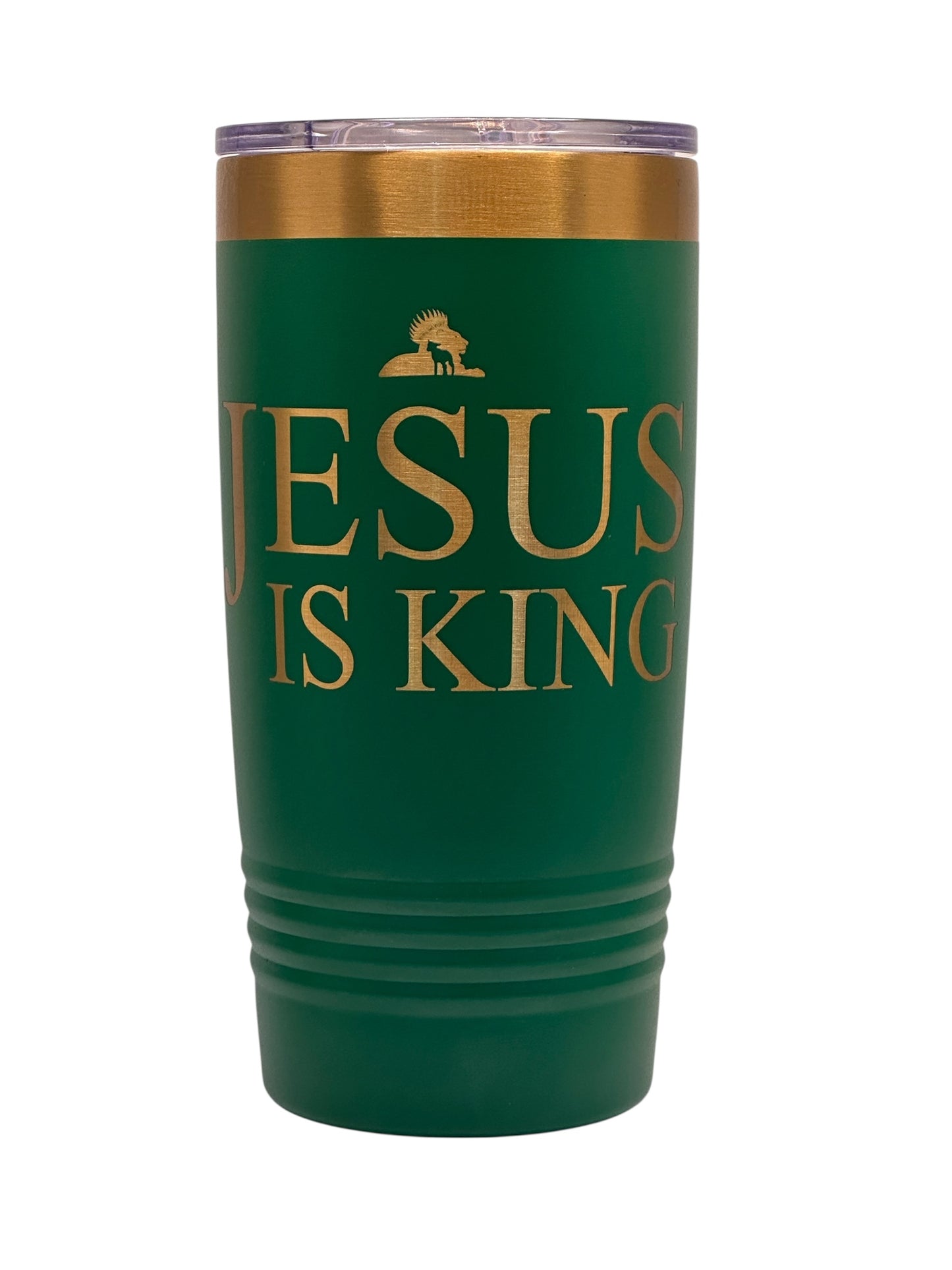 Jesus Is King Tumbler