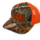 Jesus is King Realtree Orange Trucker