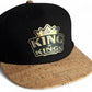 King of Kings Acrylic and Cork Snapback