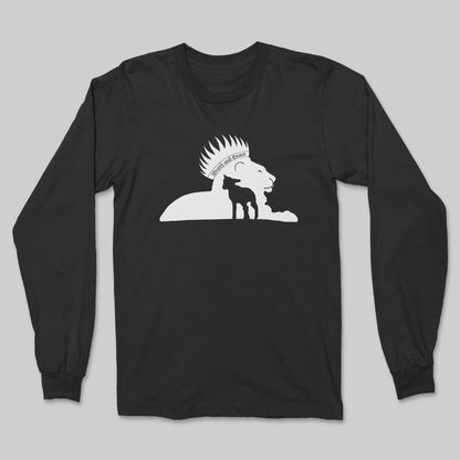 Wrath and Grace White Logo | Long Sleeve (VBM)