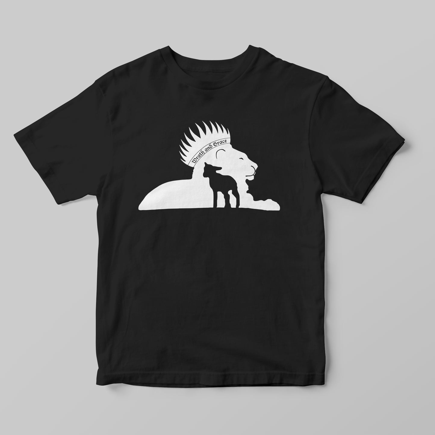 Wrath and Grace White Logo - Women T-Shirt