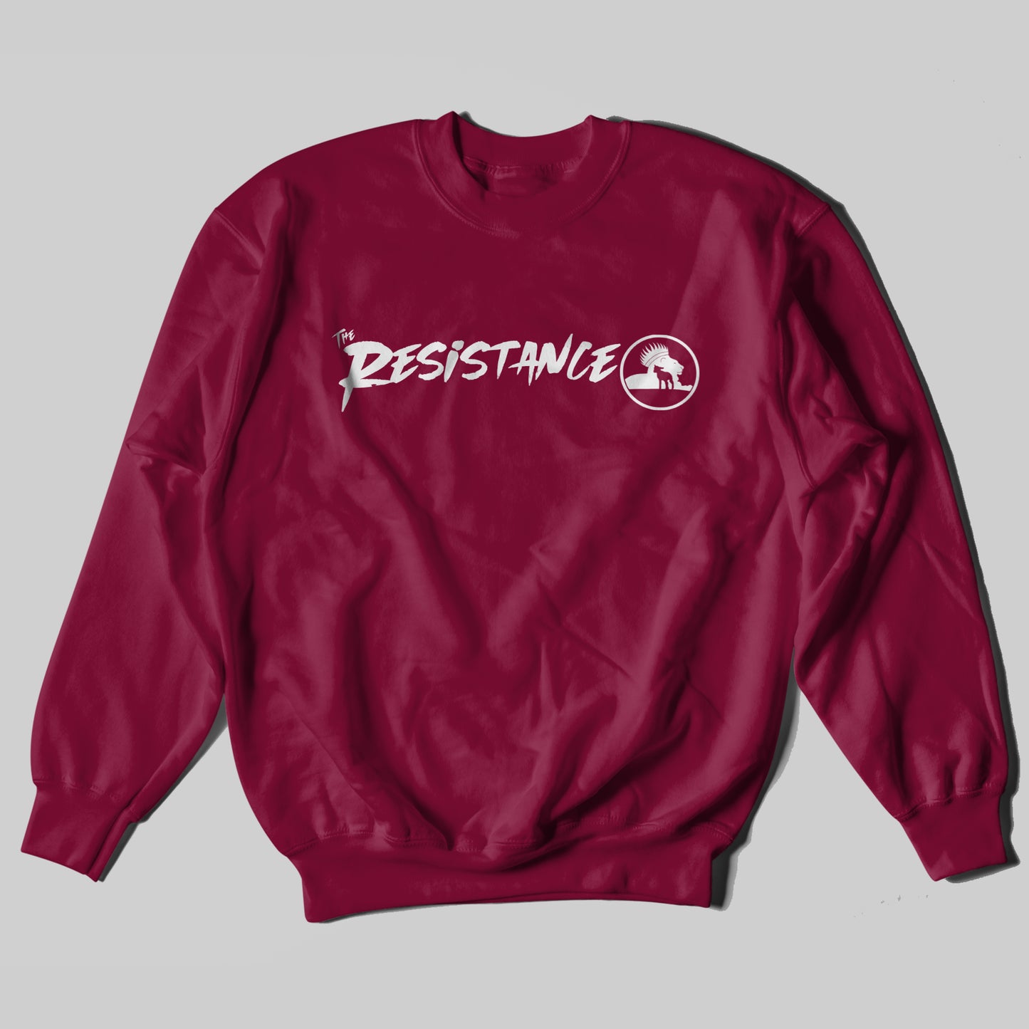 The Resistance White Logo - Sweatshirt