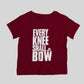 Every Knee Shall Bow - Kids T-Shirt