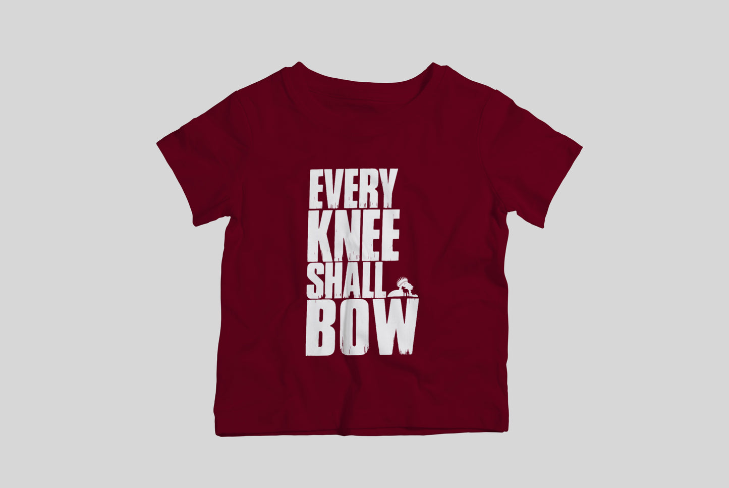 Every Knee Shall Bow - Kids T-Shirt