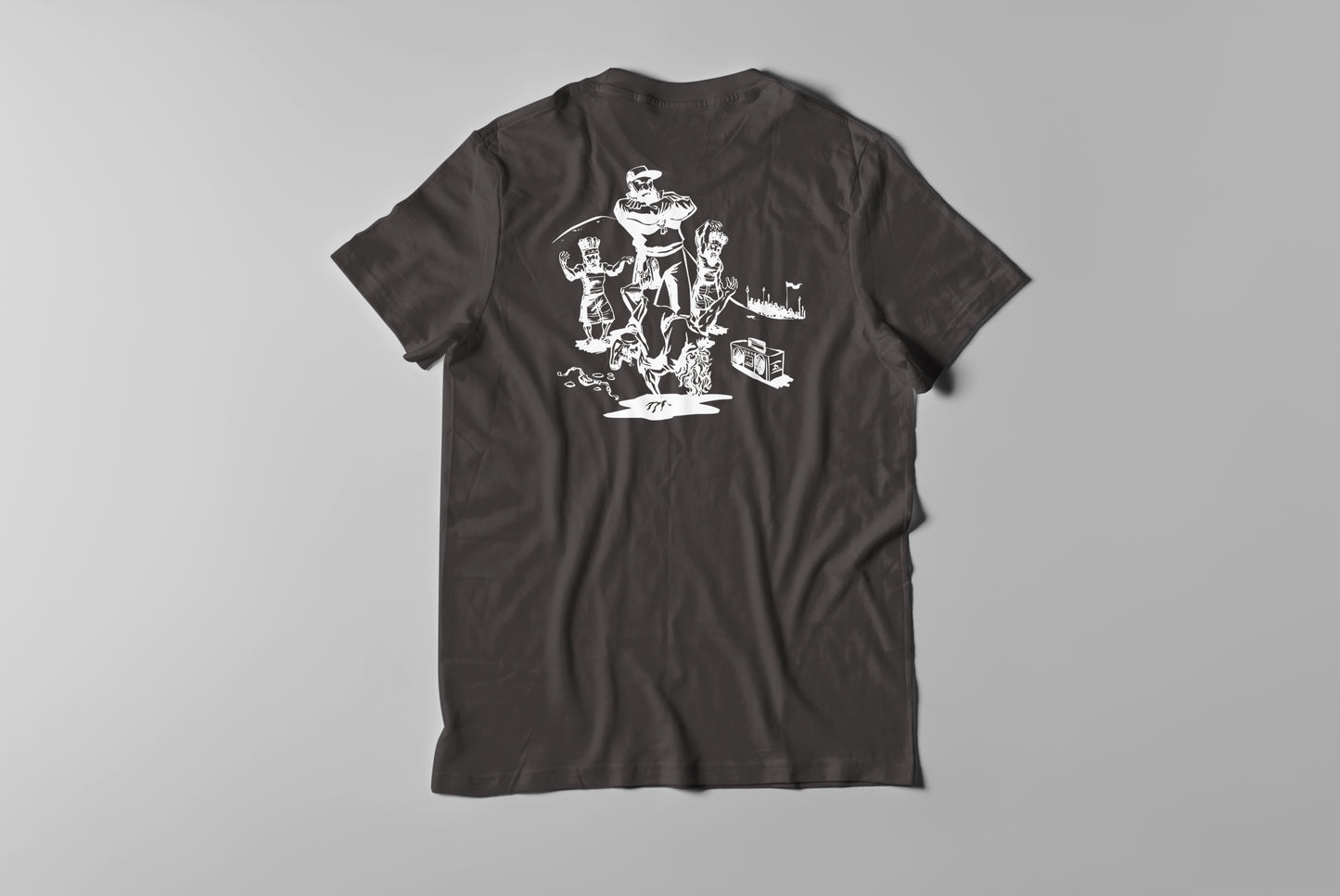 David Vs. Goliath (White Ink)