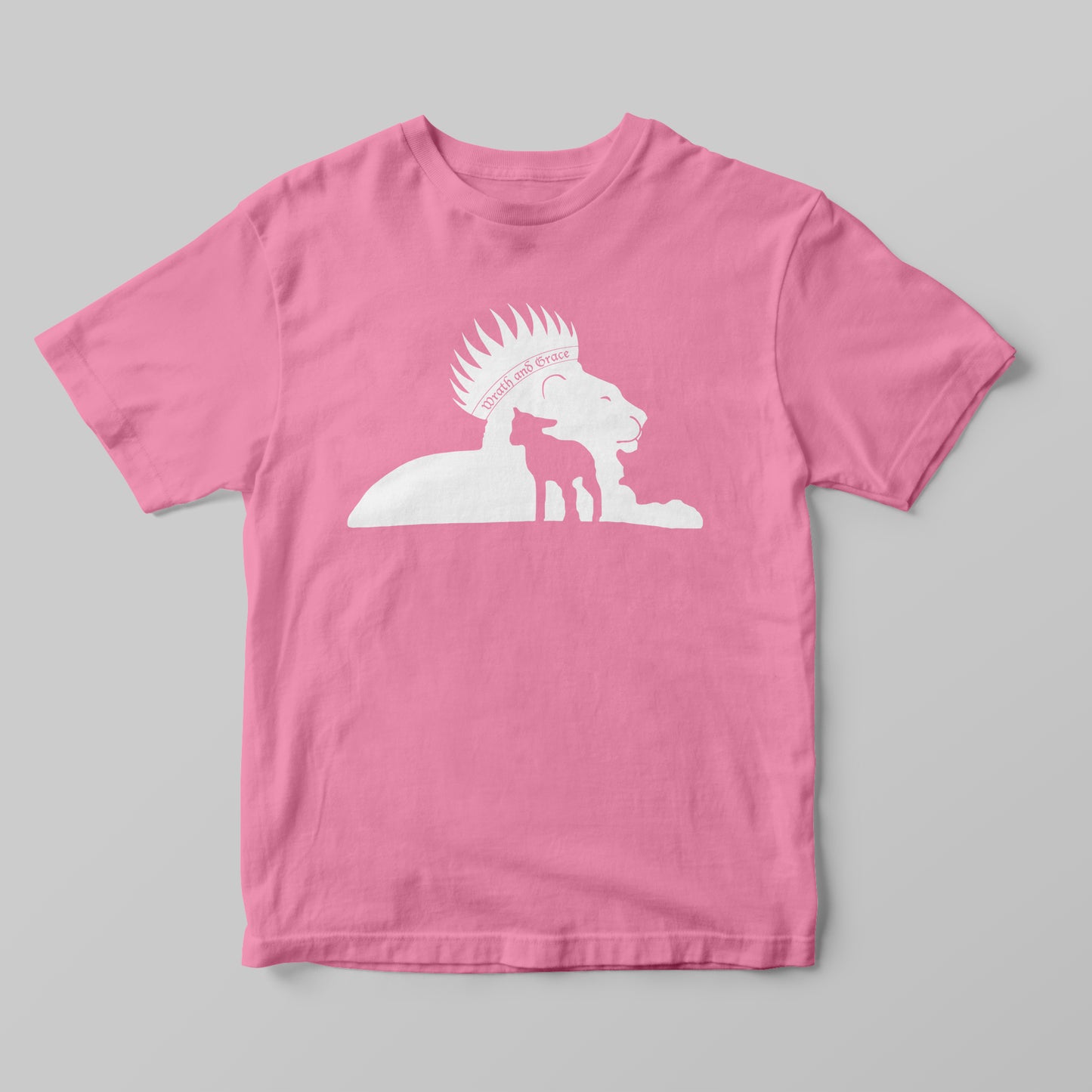 Wrath and Grace White Logo - Women T-Shirt