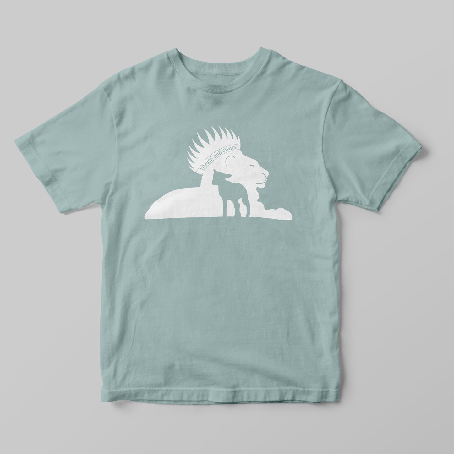 Wrath and Grace White Logo - Women T-Shirt